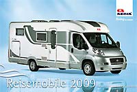 Prospekttitel Adria Reisemobile 2009
