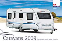 Pospekttitel Adria Caravans 2009