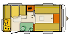 Grundriss 1 Altea 462 LS
