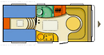 Grundriss 1 - Adiva 543 UL